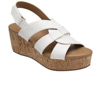 Lotus Womens Thora Wedges Sandals White