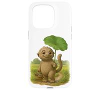 Lotus Umbrella Wanderer - Forest Friend Case for iPhone 15 Pro