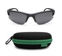 Lotus Unisex Sports Sunglasses with Hard Shell Case, Lightweight Wraparound UV Protection Eyewear for Cycling, Running, Driving & Outdoor Sports