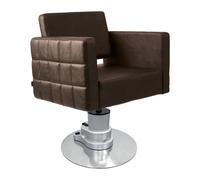 Lotus Washington Brown Hair Salon Styling Chair Wireless Motorised Base