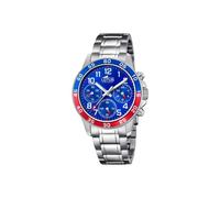 LOTUS Watch Model 18580/4 from The Junior Collection, 36 mm Blue case with Steel Strap for Cadet