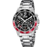 LOTUS Watch Model 18580/5 from The Junior Collection Collection, 36 mm Black case with Steel Strap for Cadet, one Size, Bracelet