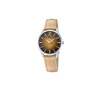 Lotus Watches Womens Quartz Watch, Analogue Classic Display and Leather Strap 18406/3
