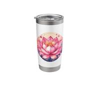 Lotus Water Flower Stainless Steel Insulated Tumbler