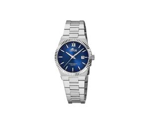 LOTUS Women's Analogue Watch in 316l Stainless Steel Silver - Quartz Movement - High Resistance Mineral Crystal - Water Resistant 10 ATM - Calendar 18838/3 - Freedom Collection