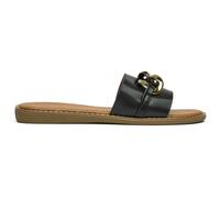 Lotus Womens Cesena Flats Sandals Black
