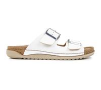 Lotus Women's Cortona Slide Sandal, White, 4 UK