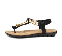 Lotus Women's Cybil Sandal, Black, 4 UK