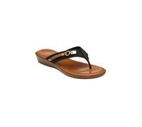 Lotus Womens Esino Sandals Black 7