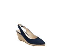 Lotus Women's 'Gigi' Microfibre Wedge Shoes in Navy | Size: 3 Lotus Navy 3