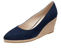 Lotus Women's Giselle Womens Wedges - Navy - Size: 4