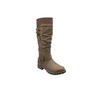 Lotus 'jennifer' Knee High Boots In Taupe Taupe 7
