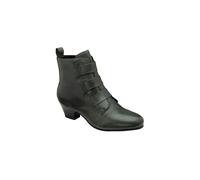 'Lorissa' Leather Zip-Up Ankle Boots Lotus Grey 5