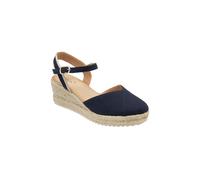 Lotus Women's Navy 'Bronya' Espadrille Wedge Shoes | Size: 8 Lotus Navy 8