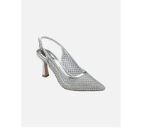 Lotus Women's Phoenix Womens Slingback Court Shoes - Silver Synth