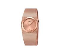 Lotus Women's Quartz Watch with Rose Gold Dial Analogue Display and Rose Gold Stainless Steel Rose Gold Plated Bracelet 18297/1