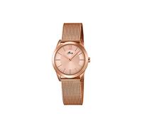 Lotus Women's Quartz Watch with Rose Gold Dial Analogue Display and Rose Gold Stainless Steel Rose Gold Plated Bracelet 18293/2