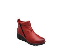 (UK 6, Red) Lotus CORDELIA Womens Boots Red
