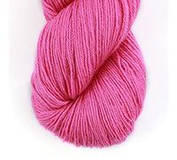 Lotus Yarns Lace Weight 1 Skein Cashmere Knitting Yarn Comfortable Soft Crochet Yarn Great for Baby Garments, Scarves, Hats, and Craft Projects 30-Azalea Pink