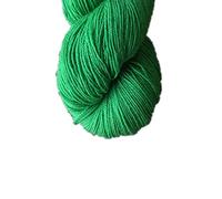 Lotus Yarns Lace Weight 1 Skein Cashmere Knitting Yarn Comfortable Soft Crochet Yarn Great for Baby Garments, Scarves, Hats, and Craft Projects 31-Kelly Green