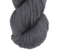 Lotus Yarns Lace Weight 1 Skein Cashmere Knitting Yarn Comfortable Soft Crochet Yarn Great for Baby Garments, Scarves, Hats, and Craft Projects 25-Blackened Pearl