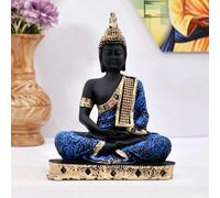 LOTUSAMAR Beautiful Sitting Buddha Idol Statue for Home & Garden Living Room | Healing Spirit Blessing Buddha Statue 06