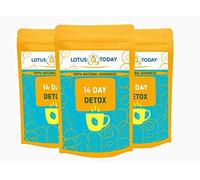 Lotustoday Herbs, Detox Tea, 21 tae Bags, Pack of 3, 63-Count, Herbal Tea Blends (Aloe Vera Detox Blend, 63 Tea Bags - for 3 Months)