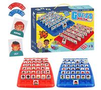 Lotvic Big Who Is It Game, Who Is It Funny Guessing Game Board Game with 144 Cards, Family Guess What Game, for Children from 6 Years for Families and Party Fun