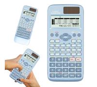 Lotvic FX-991EX Scientific Calculator, 552 Functions Scientific Calculator, 10+2 Digits Written Display Calculators, Portable Calculators for Students, Teachers, Business, School, Office (Blue)