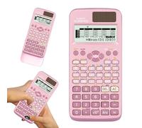 Lotvic FX-991EX Scientific Calculator, 552 Functions Scientific Calculator, 10+2 Digits Written Display Calculators, Portable Calculators for Students, Teachers, Business, School, Office (Pink)