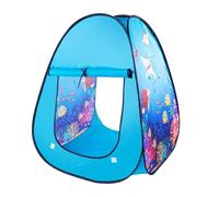 Lotvic Pop Up Play Tent, Pop Up Tents for Kids, Ocean Theme Playhouse, Foldable Kids Tent with Carry Bag, Indoor & Outdoor Play Tents for Boys Girls Toddlers (Ocean)