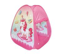 Lotvic Pop Up Play Tent, Pop Up Tents for Kids, Unicorn Theme Playhouse, Foldable Kids Tent with Carry Bag, Indoor & Outdoor Play Tents for Boys Girls Toddlers (Unicorn)