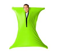 Lotvic Sensory Body Sock, 47"x27" Full-Body Wrap Stretchy Body Sock for Children with Autism and Anxiety, Self-Claming Sensory Sack for Kids with Special Needs - Soothing and Encourages Focus (Green)