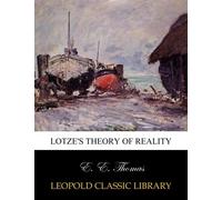 Lotze's theory of reality