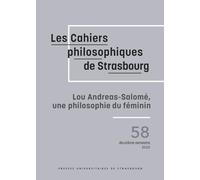 Lou Andreas-Salomé, une philosophie du féminin