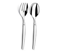 Lou Laguiole - Jet - 2 Salad Servers, Steel