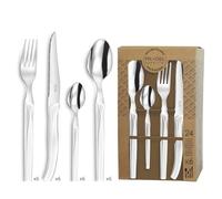 Lou Laguiole Rising Sun 24 Piece Cutlery Set, 6 People