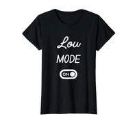 Lou Mode On Name Value Graphic T-Shirt, Women, Black, S