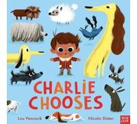 Lou Peacock Charlie Chooses Paperback Book in White Lou Peacock White