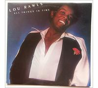 LOU RAWLS - LOU RAWLS LP, ALL THINGS IN TIME (US ISSUE EX/EX VINYL)