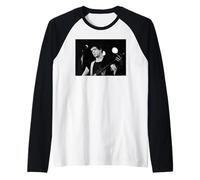 Lou Reed Live in Boston 1980 by Michael Grecco Raglan Baseball Tee