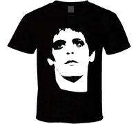 Lou Reed Rock Punk Retro RIP T Shirt M Black