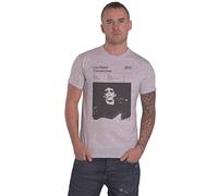 Lou Reed T Shirt Transformer Track List Official Mens Marl Grey M