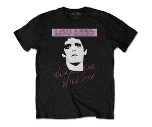 Lou Reed T Shirt Walk On The Wild Side Official Mens Black M