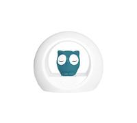 Lou the Owl Night Light, Cry Sensor, and adjustable brightness, Grey and White