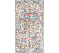 LOU Vintage Traditional Oriental Boho Area Rug Livabliss Blue 160cm x 220cm