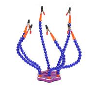 LouAleaxo Soldering Station Soldering Helping Hand - 6 Flexible Arms, 360° Rotatable Clips, for Precision Soldering and Handcrafting