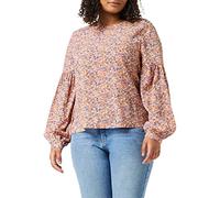Louche Isla Blouse in Dainty Ditsy Print, Pink, Size 12