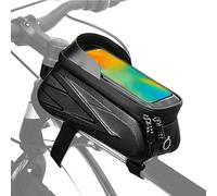 LOUCNAY Bike Frame Bag for Kona Jake The Snake 2009 2011-2017 2018 2020 2021, Bicycle Frame Top Tube Pouch with Phone Holder, Waterproof Crossbar Bicycle Pack with Touch Screen Window