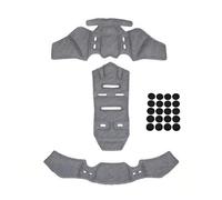 LOUCNAY Motorcycle Helmet Padding for Airoh Mathisse 2007-2013, Memory Foam Pad Protective Mat, Replacement Internal Memory Foam Mat Kits Set, Motorcycle Helmet Liner,B Grey
